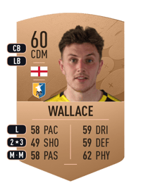 Kieran Wallace Common 60 OVR
