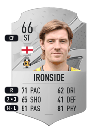 Joe Ironside Rare 66 OVR