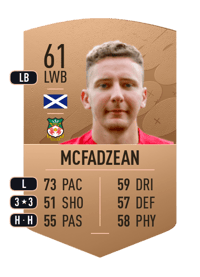 Callum McFadzean Common 61 OVR