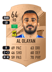 Madallah Al Olayan Rare 64 OVR