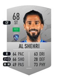 Saleh Al Shehri Common 68 OVR