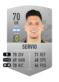 Gaspar Servio Common 70 OVR