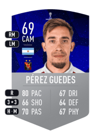 Martín Pérez Guedes CONMEBOL SUDAMERICANA 69 OVR