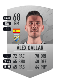 Álex Gallar Common 68 OVR