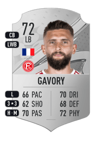 Nicolas Gavory Rare 72 OVR