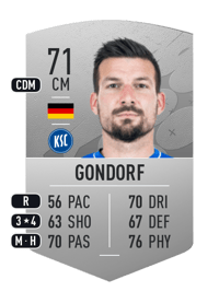 Jérôme Gondorf Common 71 OVR