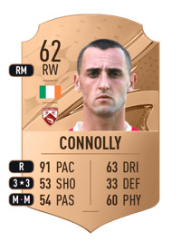 Dylan Connolly Rare 62 OVR