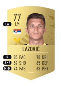Darko Lazović Common 77 OVR