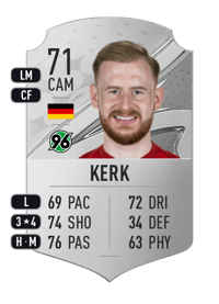 Sebastian Kerk Rare 71 OVR
