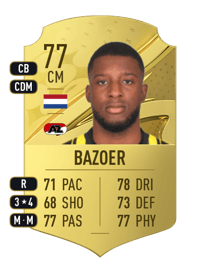 Riechedly Bazoer Rare 77 OVR