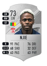 Clinton Njie Rare 73 OVR