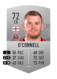 Jack O'Connell Common 72 OVR