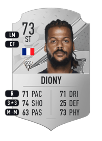 Loïs Diony Rare 73 OVR