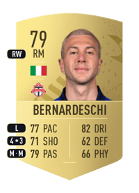 Federico Bernardeschi Common 79 OVR