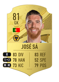 José Sá Rare 81 OVR