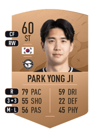 Park Yong Ji Common 60 OVR