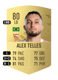 Alex Telles Common 80 OVR