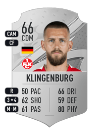 René Klingenburg Rare 66 OVR