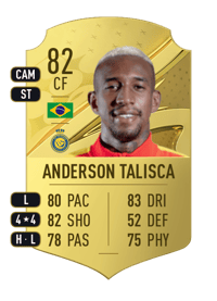 Anderson Talisca Rare 82 OVR