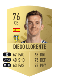 Diego Llorente Common 76 OVR