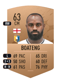 Hiram Boateng Common 63 OVR