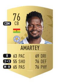Daniel Amartey Common 76 OVR