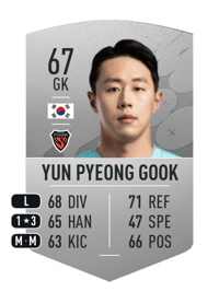 Yun Pyeong Gook Common 67 OVR