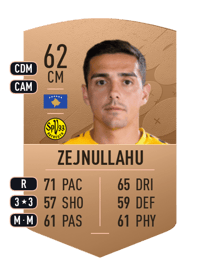 Eroll Zejnullahu Common 62 OVR