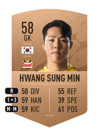 Hwang Sung Min Common 58 OVR