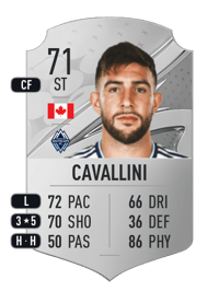 Lucas Cavallini Rare 71 OVR