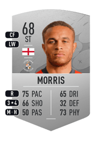 Carlton Morris Common 68 OVR