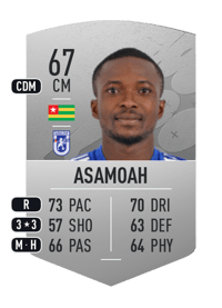 Samuel Asamoah Common 67 OVR