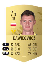 Paweł Dawidowicz Common 75 OVR
