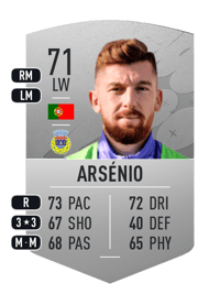 Arsénio Common 71 OVR