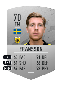 Alexander Fransson Common 70 OVR