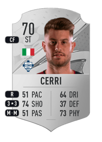 Alberto Cerri Rare 70 OVR