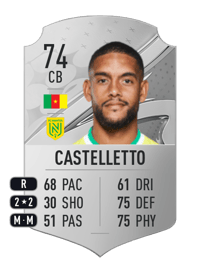 Jean-Charles Castelletto Rare 74 OVR