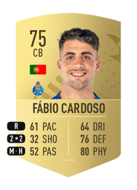 Fábio Cardoso Common 75 OVR