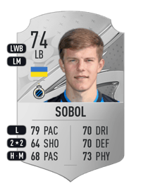 Eduard Sobol Rare 74 OVR