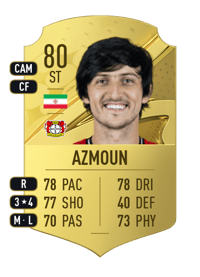 Sardar Azmoun Rare 80 OVR