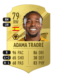 Adama Traoré Rare 79 OVR