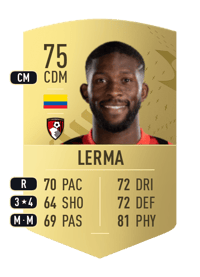 Jefferson Lerma Common 75 OVR