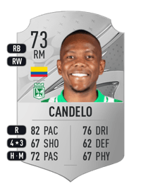 Yerson Candelo Rare 73 OVR