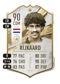 Frank Rijkaard Icon 90 OVR