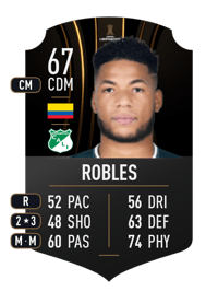 Carlos Robles CONMEBOL LIBERTADORES 67 OVR