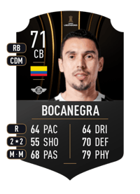 Daniel Bocanegra CONMEBOL LIBERTADORES 71 OVR