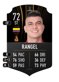 Michael Rangel CONMEBOL LIBERTADORES 72 OVR