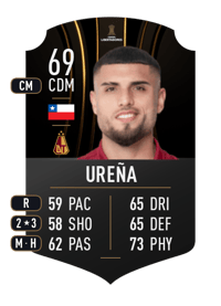 Rodrigo Ureña CONMEBOL LIBERTADORES 69 OVR