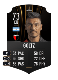 Paolo Goltz CONMEBOL LIBERTADORES 73 OVR