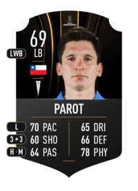 Alfonso Parot CONMEBOL LIBERTADORES 69 OVR